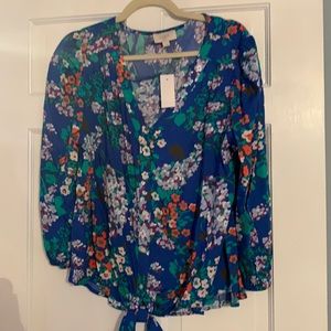 NWT size large blouse by LOFT